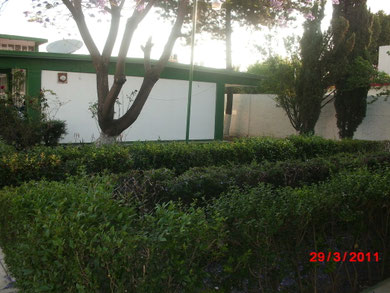Área Verde  junto a la Dirección
