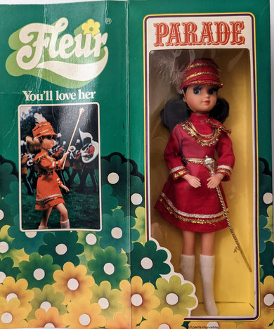 Parade Fleur doll in box.