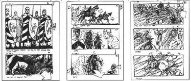 Storyboard for Braveheart