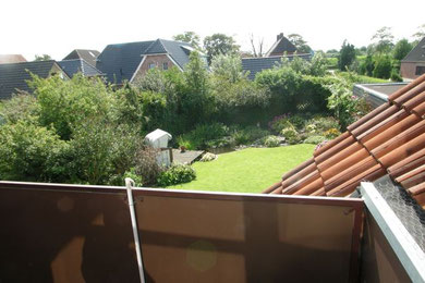 Ihr Balkon mit Blick in den Garten