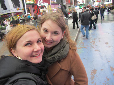 Auf dem Times Square