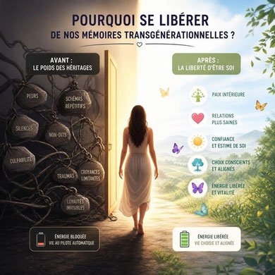 Pourquoi se libérer de nos mémoires transgénérationnelles - Roger Raymond.fr