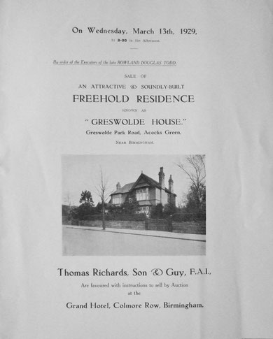 Sale Catalogue, page 1