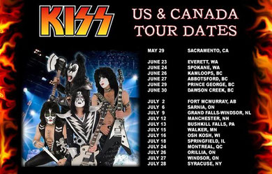KISS Summer Tour 2011