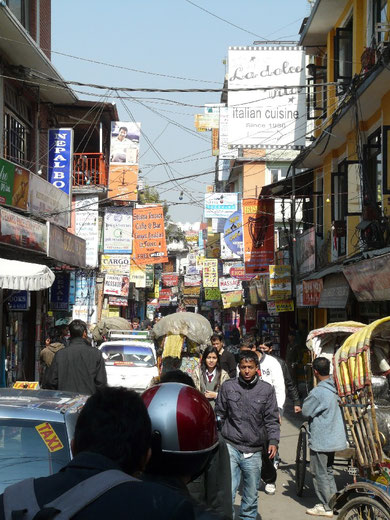 Le quartier touristique de Thamel