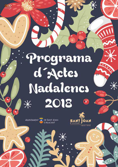 rograma del Mercado de Navidad en Sant Joan de Alacant