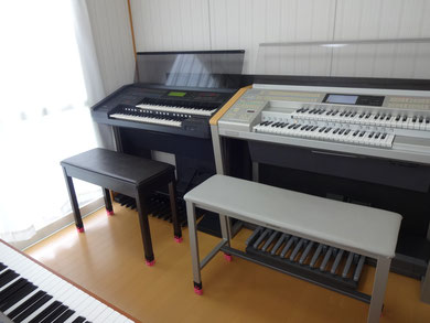 相模原市のエレクトーン教室 Electone Lesson SAoLA レッスン室 ELS02C,EL900m,電子ピアノ