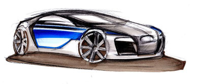 Bugatti Sketch 01