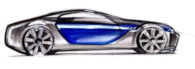 Bugatti Sketch 02