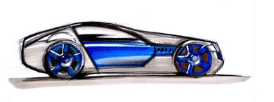Bugatti Sketch 03