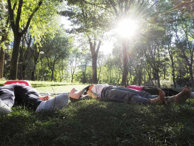 Meditacion al aire libre