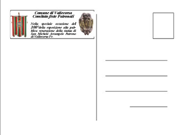 (Retro) Cartolina da Collezione del Centenario con ANNULLO POSTALE