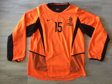 Niederlande 2002 van der Vaart match worn vs Germany L