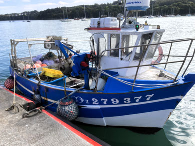 Le Carré d'As à la cale du port du Rosmeur