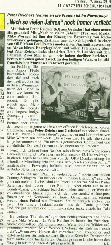 Weststeirische Rundschau 19.3.2010