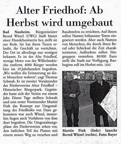 Frankfurter Neue Presse vom 15. Januar 2008