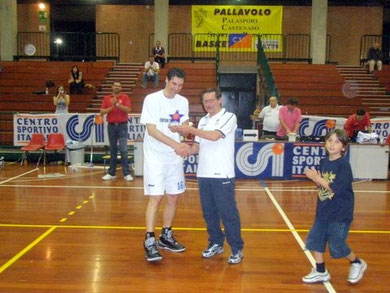 Branchini Mauro miglior giocatore della finale contro Monte San Pietro