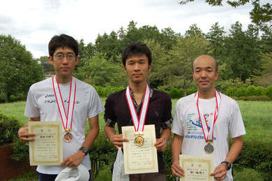 M21A 3位赤坂太郎 1位山上大智 2位新隆徳