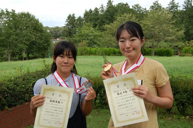 W21A 2位高野美春 1位渡辺円香