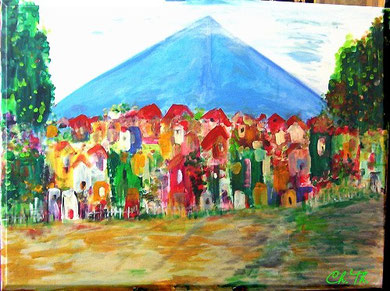 Klee, Zeche, blau, christel Thoenes
