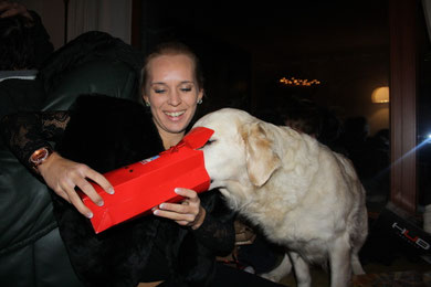 Natalie und Jona im ! Geschenk von Sabine und Detlef (Danke :)
