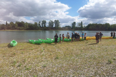 location canoes Couthure sur Garonne