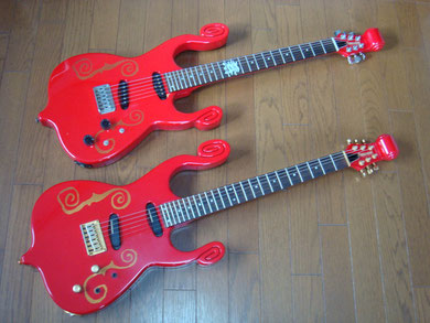 □BUCK-TICK 今井寿 FERNANDES BT-120MM 豊穣 赤 マイマイ □BUCK-TICK 今井寿 FERNANDES BT-120MM 豊穣 赤 マイマイ