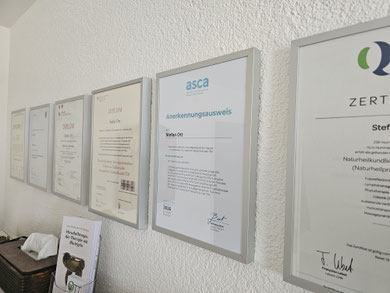Zertifikate, Diplome, Krankenkassenanerkennung - jetzt Termin buchen