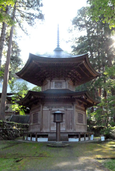 永平寺納経塔（撮影・東川寺）