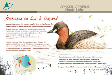Panneau Conseil Général de Haute-Loire