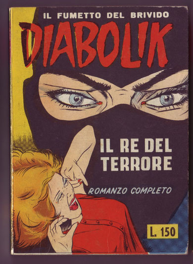 La versione del n. 1 del 1964 con barzelletta con copertina opaca