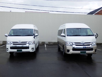 業界で初めて荷物専用車（黒ナンバー）をガソリン代程度（約5,000円）でお付けできるので、ゴルフバッグ、大型キャリーケース等、荷物が多くなったときはそちらもオススメです。お土産が多くなっても安心です。
