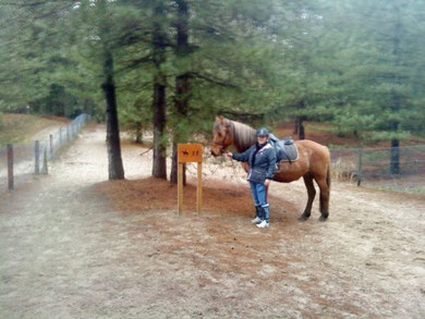 equitation camping