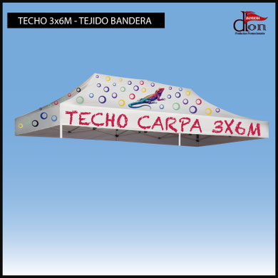 6X3M TEJIDO BANDERA