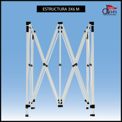 ESTRUCTURA CARPA DE 3X6M