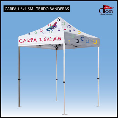 CARPA 1,5X1,5 TEJIDO BANDERAS