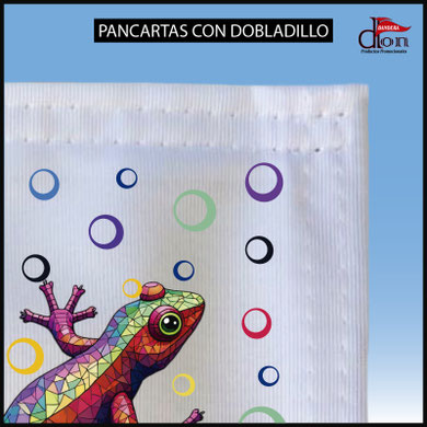 PANCARTAS CON DOBLADILLO
