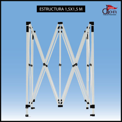 ESTRUCTURA CARPA DE 1,5X1,5M