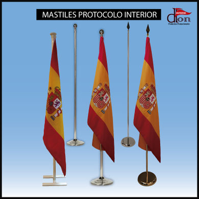 comprar-mastiles-astas-interior-despacho-protocolo-banderas-baratas-don-bandera