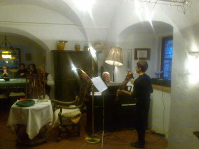 Johannes Wilhelm spielt