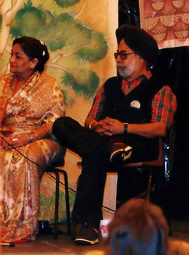 Mokham & Kusum at the 1988 Avatar's Abode Anniversary 
