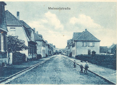 Meinertstraße um 1930