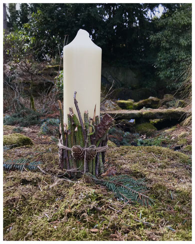 Traukerze_Freie_Trauung_Wald