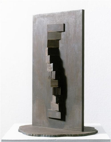 Fire Marking  1x12 (East-West)　＜No.F-07＞  ／ 1991 ／ cor-ten steel ／ H.50x25x20cm