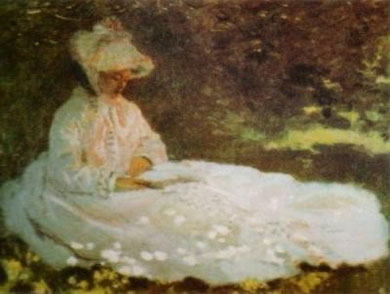                                    Claude Monet - Donna in lettura