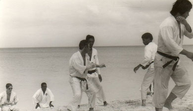 Strandtraining Aruba 1968