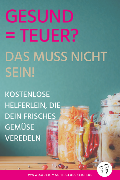 Schimmel bei fermentiertem Gemüse