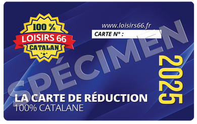 carte de réduction Perpignan LOISIRS 66