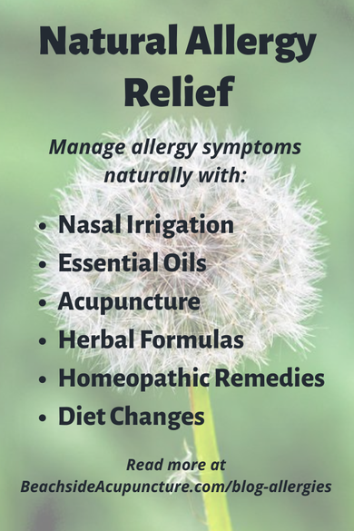 Natural Allergy Relief on the Beachside Blog