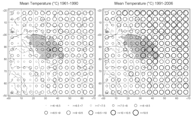 DatMapR - Gridded Temperature data